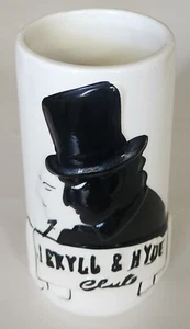 Jekyll And Hyde Club New York NYC B&W 6" Ceramic Mug Cup Vintage Souvenir - Picture 1 of 2