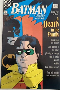 BATMAN NUMBER 427.  DEC. 1988.  MIKE MIGNOLA-COVER. A DEATH IN THE FAMILY. VFN. - Picture 1 of 7