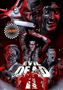 Evil Dead 2 1987 Poster A4 Print - Picture 1 of 1