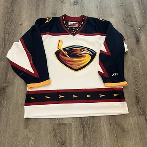 Camiseta deportiva de colección Atlanta Thrashers NHL jugador profesional local inaugural talla grande para hombre” - Imagen 1 de 9