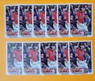 Lot Of 11 - Will Brennan 2023 Topps Series 2 Rookie Rc #453 Guardians