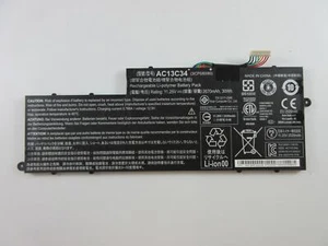 BATERÍA ACER ASPIRE E3-112 AC13C34 2670mAh 11.25V ORIGINAL - Picture 1 of 2
