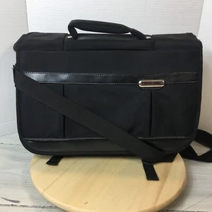 Sharper Image Black Computer Briefcase￼￼ ￼Multi-Purpose Organizer bag￼ - Picture 1 of 16