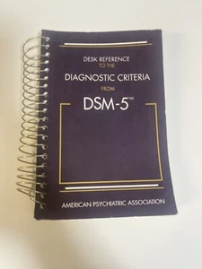 Desk Reference to the Diagnostic Criteria from DSM-5 Spiral Good - Picture 1 of 2
