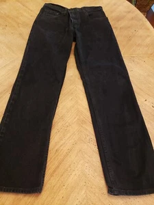 Men's Black Arizona Jeans,  33 X 32, Relaxed Straight Fit - Picture 1 of 6