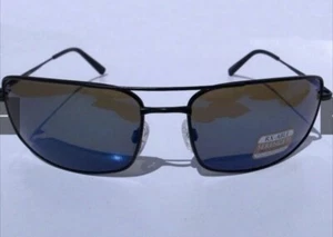 Serengeti 8304 Treviso Sunglasses Black Polarized 555nm Blue Mirror - Picture 1 of 4