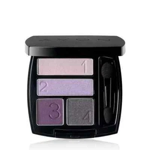 Avon True Color PURPLE HAZE Eyeshadow Quad ~ Brand NEW Cond ~ NEXT DAY SHIPPING - Picture 1 of 10
