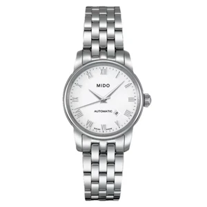 Mido Baroncelli Automatic White Dial Stainless Steel Ladies Watch M76004261 - Picture 1 of 13