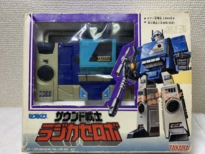 Takara Sound Warrior Radio Cassette Robot Transformers G1 Diaclone figure retro - Picture 1 of 18