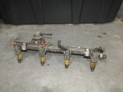 Dodge Stratus 2001-2005 2,4 L SOHC OEM riel de combustible con juego de inyectores y conectores 04 Foto 1 de 4