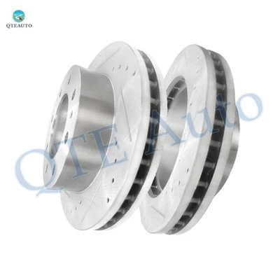 前 325 毫米钻孔制动转子至 2007 年雪佛兰索罗德 3500 经典 — 第 1/4 张图片