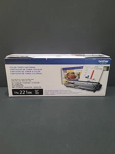 Genuine Brother TN221BK Black Toner Cartridge New - Picture 1 of 3