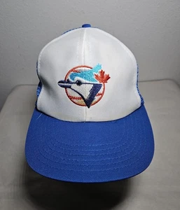 Vintage 90’s Toronto Blue Jays Trucker Mesh Snapback Hat/Cap One Size Baseball  - Picture 1 of 9