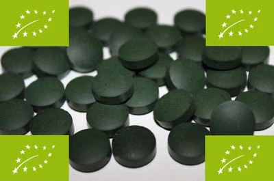 1 kg BIO Chlorella Tabletten, Presslinge, ohne Zusätze,100% rein, beste Qualität - Bild 1 von 3