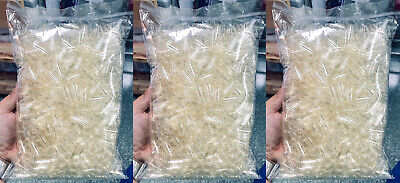 3 Pcs 1000 New Empty Vegetarian Rice Clear Capsules Pills Filling Powder Size 0 • 39.47€