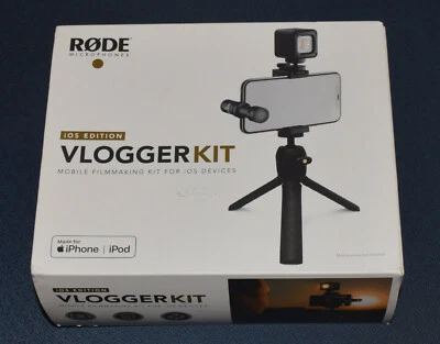 RODE VLOGGER KIT IOS EDITION VMML MOBILE PHONE FILMMAKING KIT FOR IOS DEVICES - Image 1 of 3