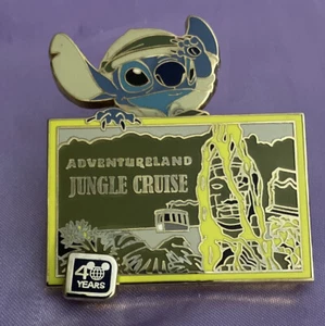 Prendedor STITCH Jungle Cruise Safari 2011 STITCH Parks 40 aniversario LE 1500 WDW - Imagen 1 de 4