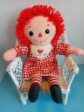 muñeca de trapo raggedy ann
