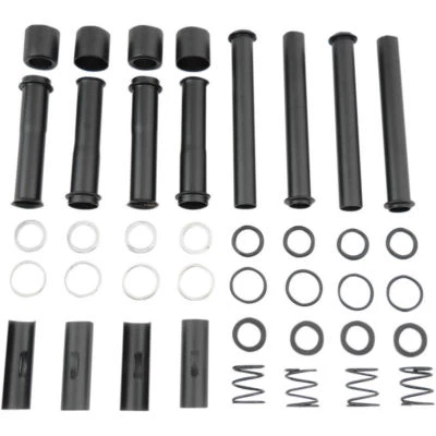 Drag Specialties Pushrod Tube Kit for 2004-2017 Harley Sportster XL Satin Black - Image 1 of 2