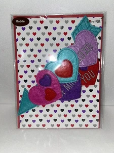 Papyrus Valentine’s Day Card | Hangable Hearts & Arrow - Picture 1 of 2
