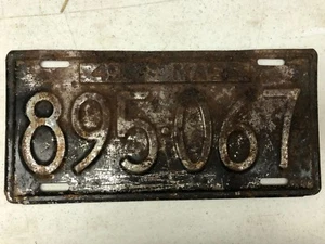 1949 Massachusetts Nummernschild 895-067 - Bild 1 von 1