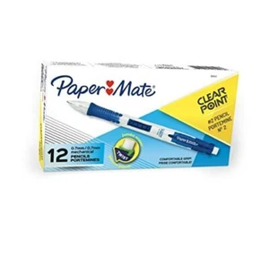 Matite meccaniche Paper Mate Clearpoint 0,7 mm, HB #2 set matite, Art 0,7 mm - Foto 1 di 7