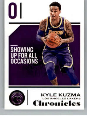 2018-19 Panini Chronicles #63 Kyle Kuzma Los Angeles Lakers - Image 1 of 2