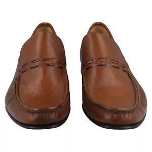 Mens Grenson Casual Slip On UK 8 F Brown Ex - Display A191 - Picture 1 of 20
