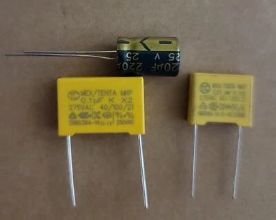 🇬🇧 BBC MICRO A, B, B+ & Master PSU Power Supply Replacement 3 x Capacitor kit - Image 1 of 2