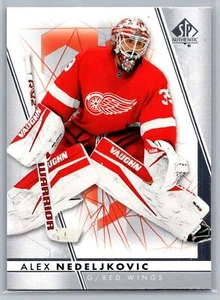 2022-23 Upper Deck SP Authentic #39 Alex Nedeljkovic Detroit Red Wings - Picture 1 of 2