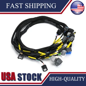 For 92-00 Civic Integra B16 B18 D16 D &B-series OBD-2 Tucked Engine Wire Harness - Bild 1 von 13