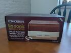 Connoisseurs La Sonic Plus Deluxe Twin Tank Jewelry Cleaner -Used - Vintage 1983