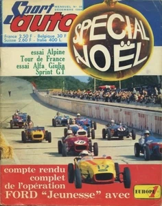 SPORT AUTO n°35 12/1964 ALPINE TOUR DE FRANCE ALFA GIULIA SPRINT GT  AVEC ENCART - Imagen 1 de 1
