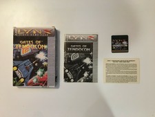 Gates of Zendocon (Atari Lynx, 1989) Complete Box, Game Card & Manual /US Seller