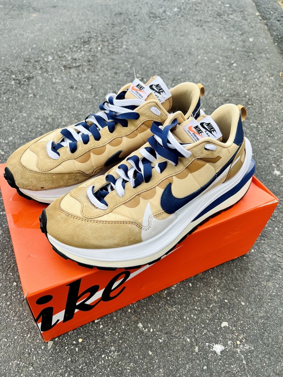 Nike VaporWaffle x Sacai Tan Navy for Sale | Authenticity Nike VaporWaffle x Sacai Tan Navy for Sale | Authenticity