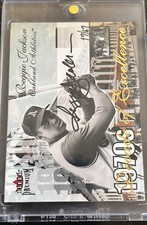 REGGIE JACKSON 2001 Fleer Premium Decades Of Excellence #25 Autograph /67