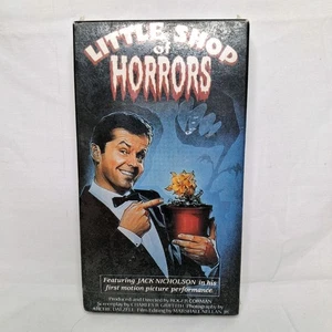 The Little Shop of Horrors (VHS 1987) Jack Nicholson Tape NEW & FACTORY SEALED - Picture 1 of 4