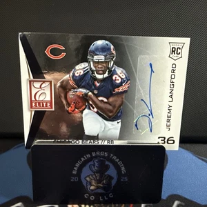 A34.266 - 2015 Donruss Elite Inserts autógrafo de novato #ERSJL Jeremy Langford - Imagen 1 de 2