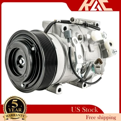 AC Compressor & Clutch For Lexus GX460 2010-2023 Lexus LX570 2013-2021 158327 Foto 1 de 4