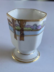 Nippon handbemalte Miniatur Teetasse 2,25 Zoll - Bild 1 von 7