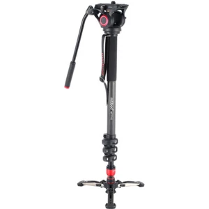 AU STOCK* Miliboo MTT705BS 1.8m Carbon Fiber Video Monopod with Fluid Head & Leg - Picture 1 of 5