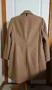 DKNY Women's Long Sleeve Fashion Faux Wool Notched Lapel Fully Lined Coat XXL - Picture 1 of 6