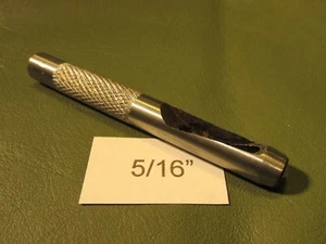 Neu 5/16" RUNDLOCHANTRIEB STANZE LEDER LOCHSTANZE Stanzwerkzeug 5/16" NEU  - Bild 1 von 6