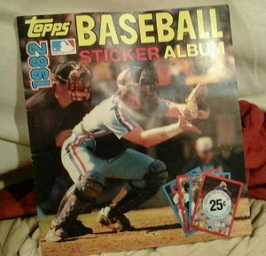1982 Topps Baseball STICKER ALBUM  partial set - Picture 1 of 1