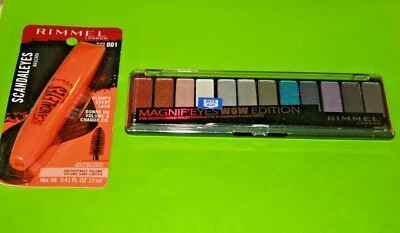Rimmel Magnif'eyes Eye Contouring Palette, 006 +Mascara 001 Black Sealed - Image 1 of 2