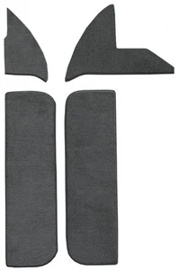1986 Dodge D150 Cutpile Carpet Door & Kick Panel Inserts with Cardboard - Picture 1 of 19