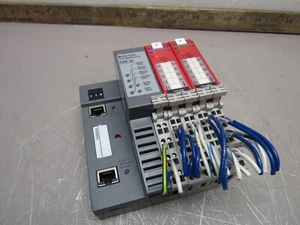 ALLEN BRADLEY POINT I/O 1734-AENTR MIT GUARDMASTER 1734-IB8S UND 1734-OB8S MODULEN - Bild 1 von 11