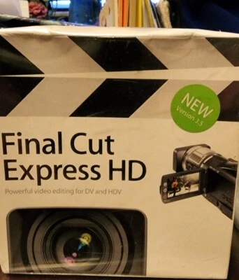 NIB SEALED Final Cut Express HD Upgrade MA264Z/A VERSION 3.5 Software - Image 1 of 4