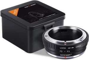 Lens Mount Adapter for Canon FD Lens to Fujifilm Fuji X Mount Mirrorless Cameras - Picture 1 of 9