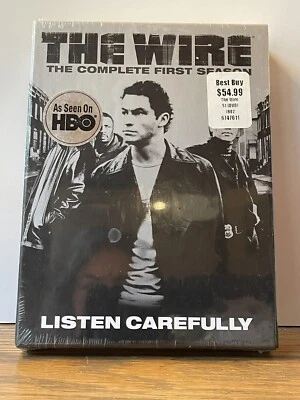 The Wire - The Complete First Season (DVD, 2004, 5-Disc Set) Factory Sealed - Image 1 of 4